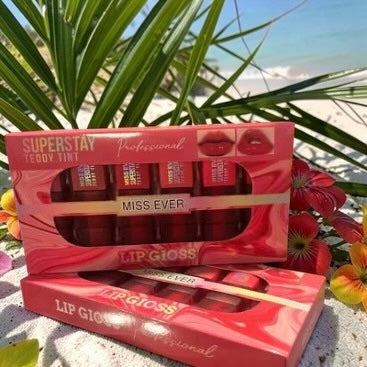 Miss Ever Superstay Teddy Tint Lip Gloss (6pcs)