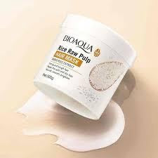 Bioaqua Raw Rice Pulp Hair Mask 500g