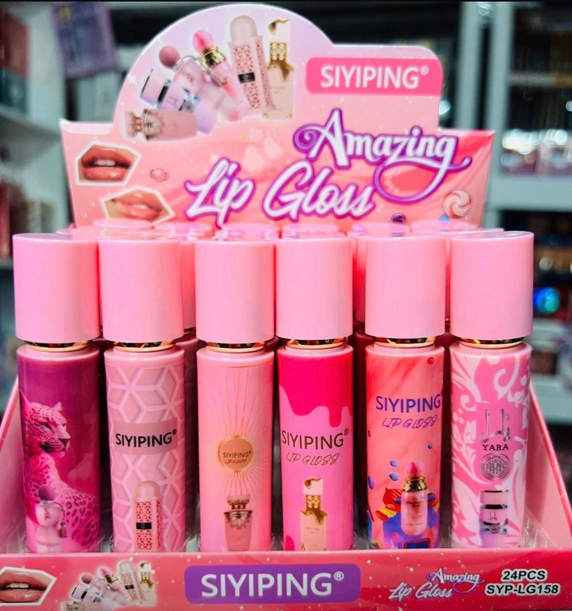 SIYIPING AMAZING LIP GLOSS Box of 24
