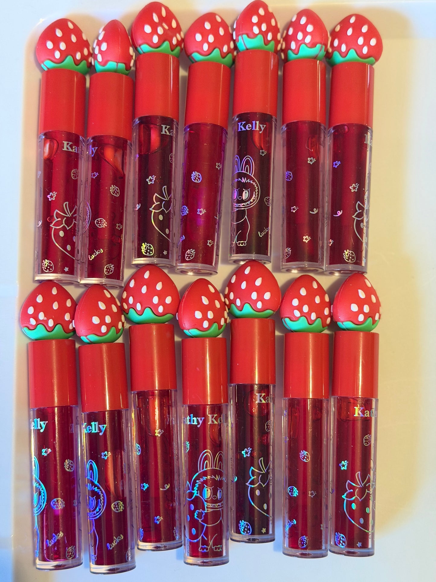 Kathy Kelly strawberry🍓 lip tint 14pcs