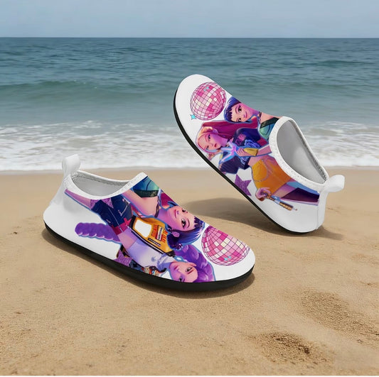 Fashion K-Pop Hunt Girl Group Outdoor Flat Water Shoes