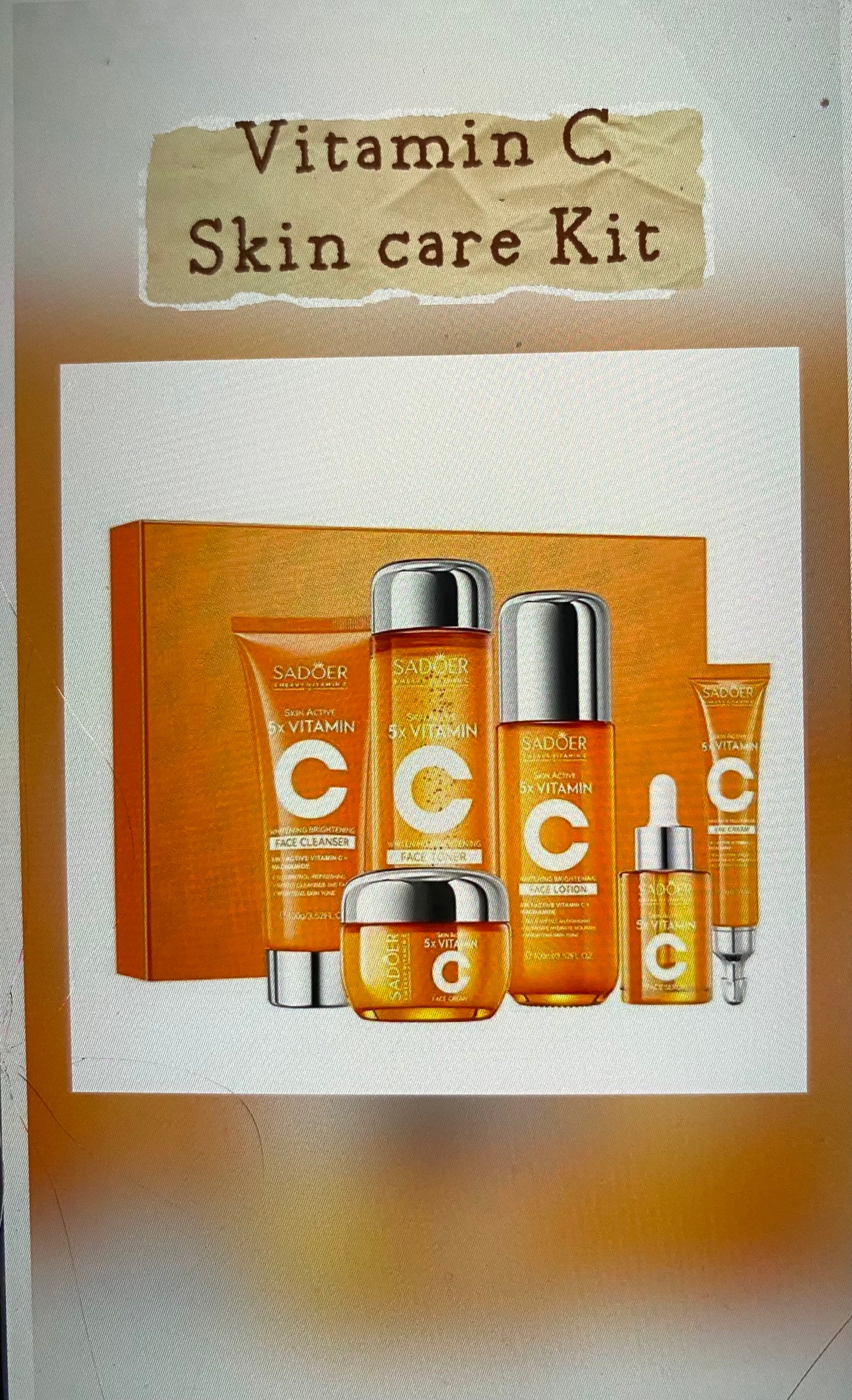 Vitamin C Skin Care 6pc Set