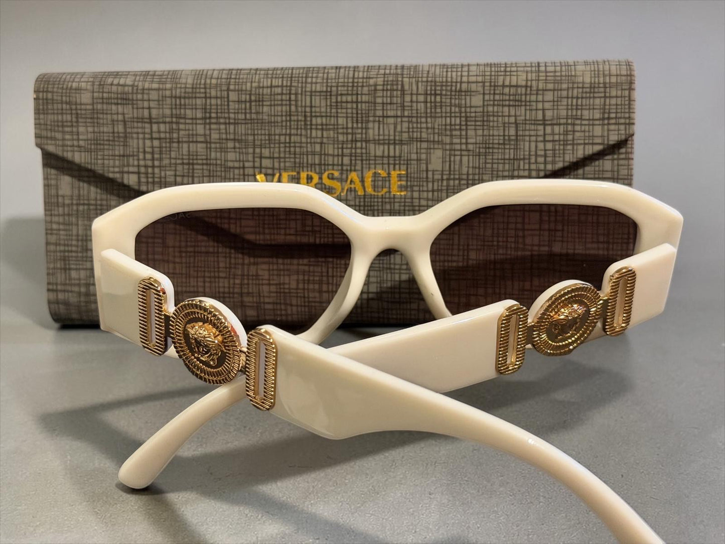 Versace sunglasses with case