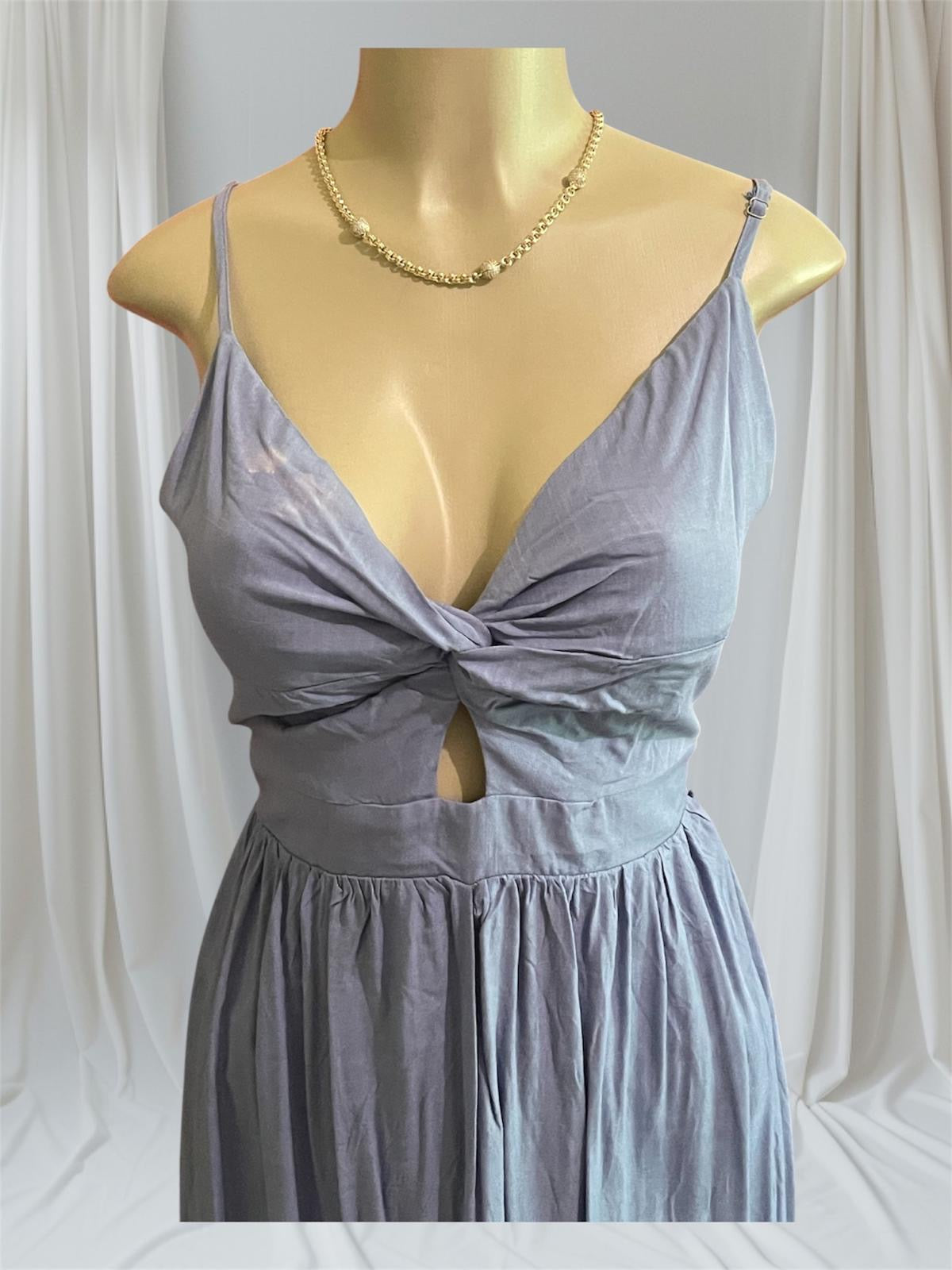 Open back summer dress