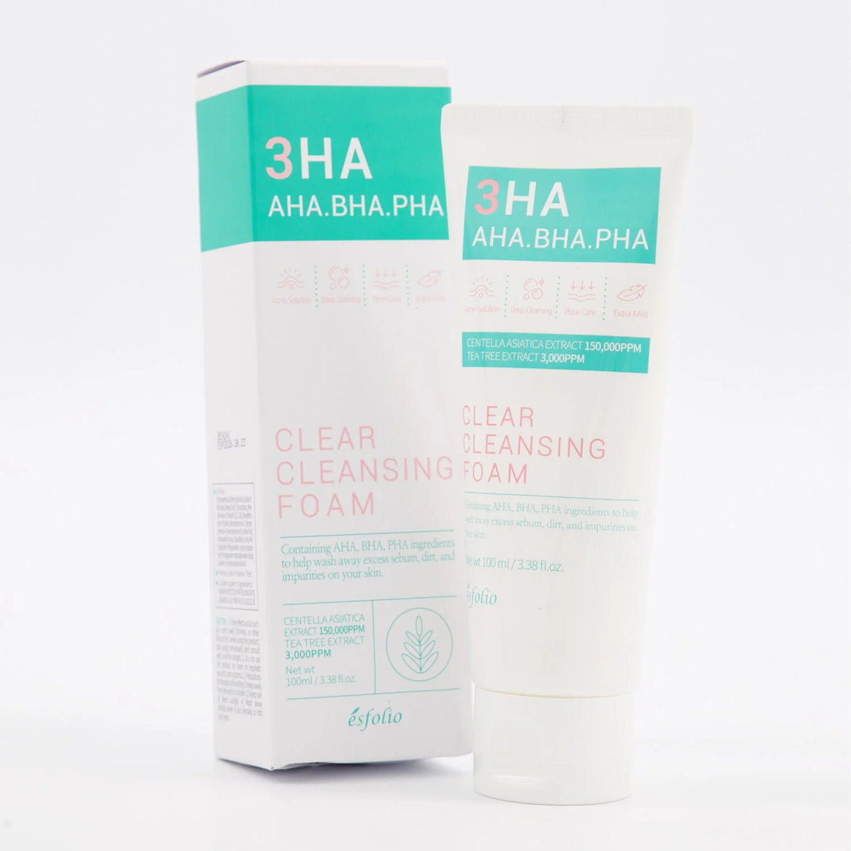 3HA CLEAR CLEASING FOAM