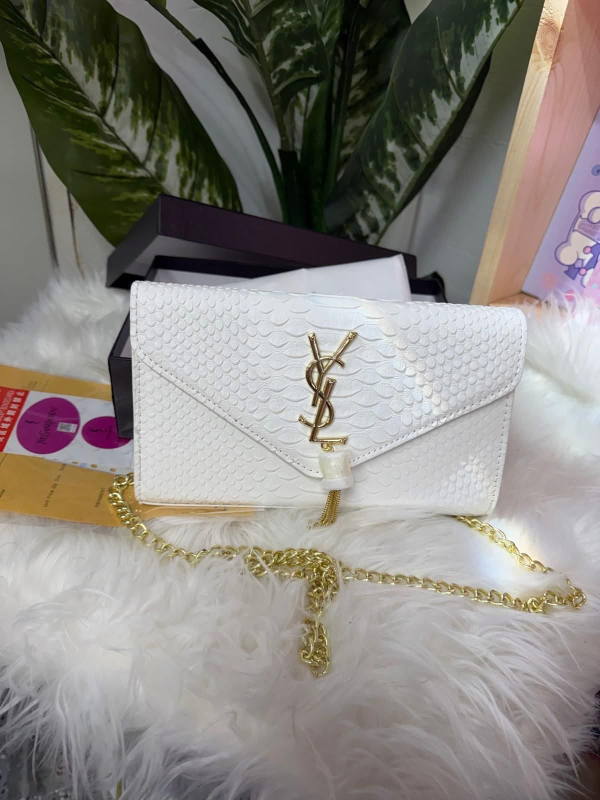 YSL chain strap handbag