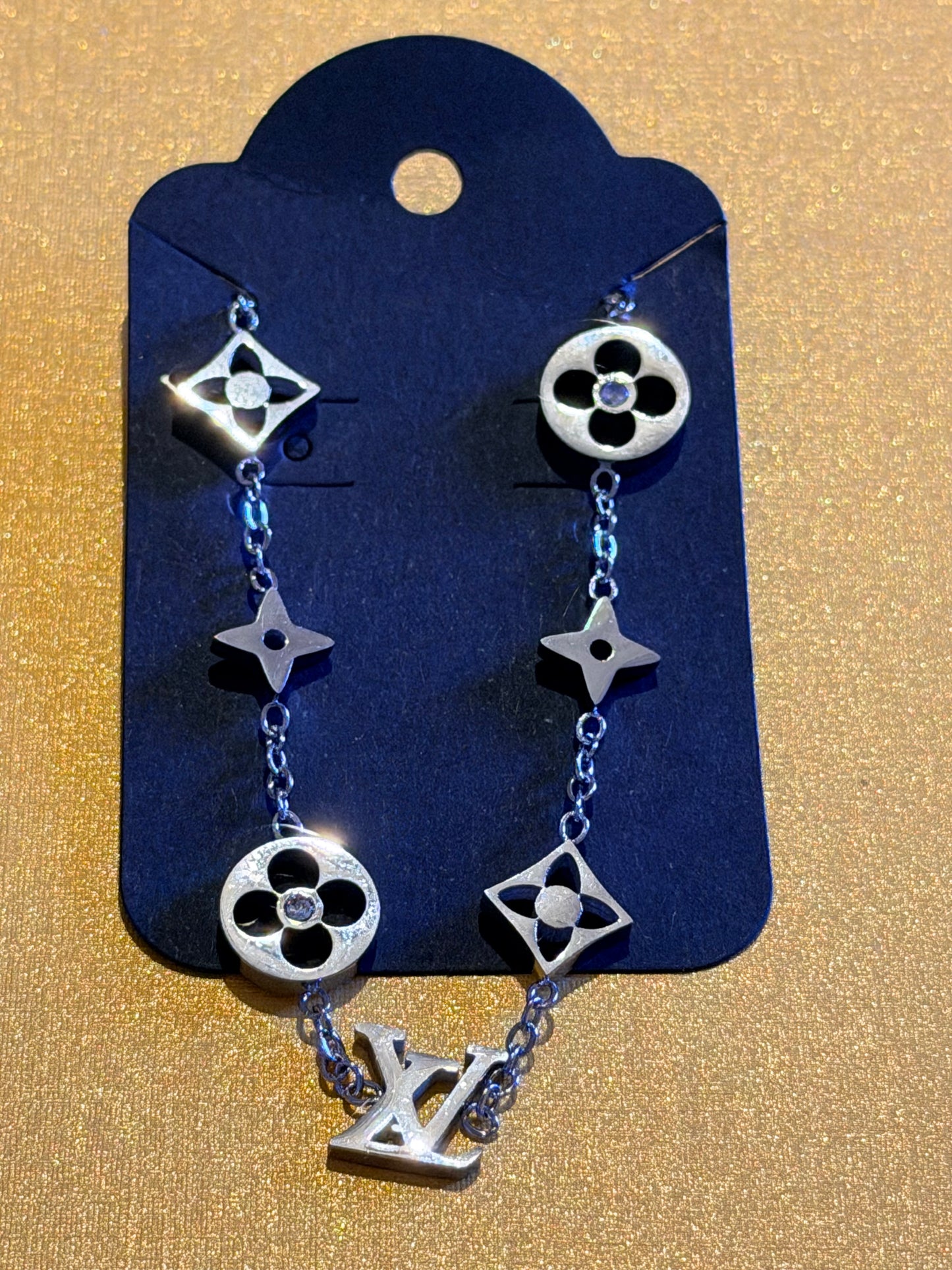 Stainless Steel Lv bracelet