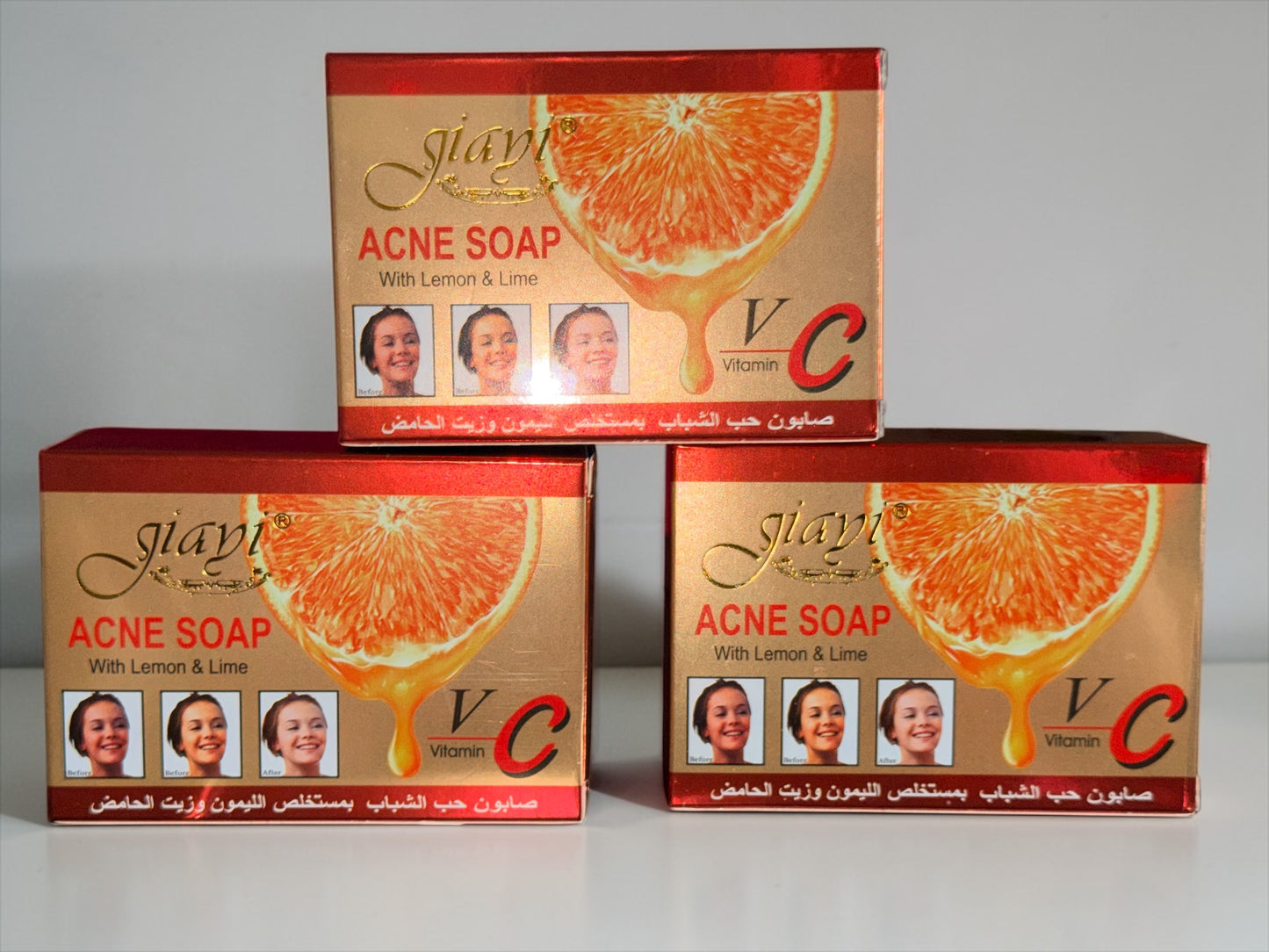 Vitamin C Acne soap with lemon & lime