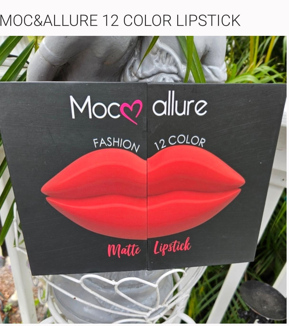 Moc❤️allure 12Pc Color Matte Lipstick 💄