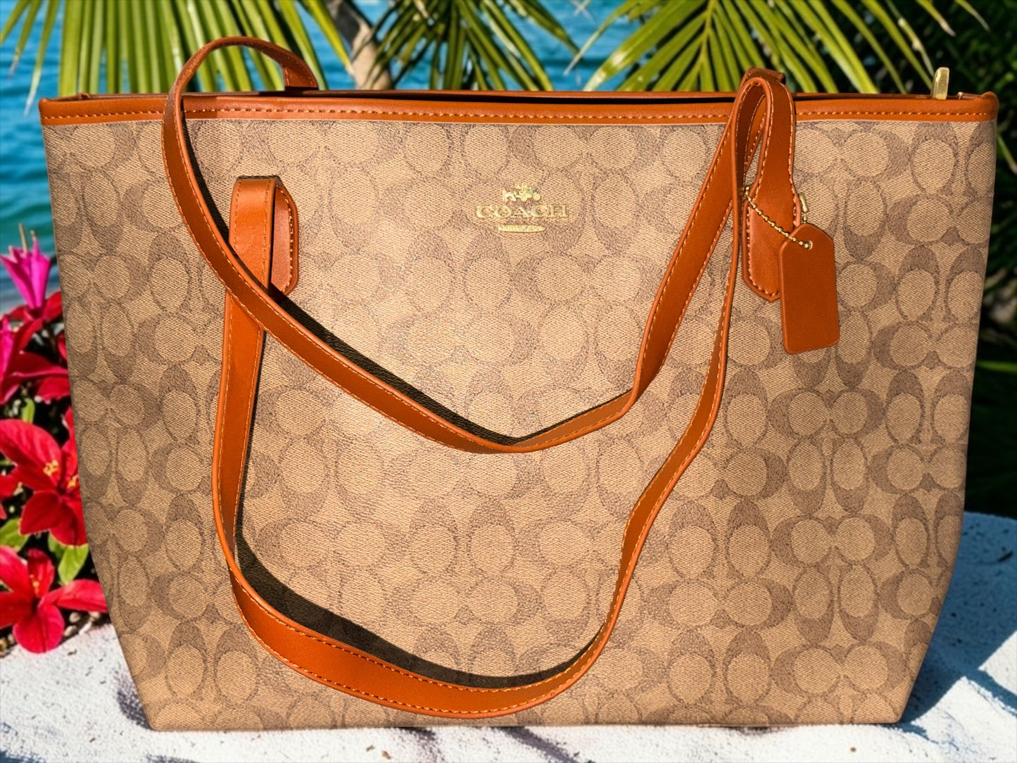 Co@ch Signature Handbag