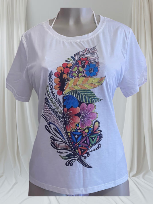Feather Bling Shirt