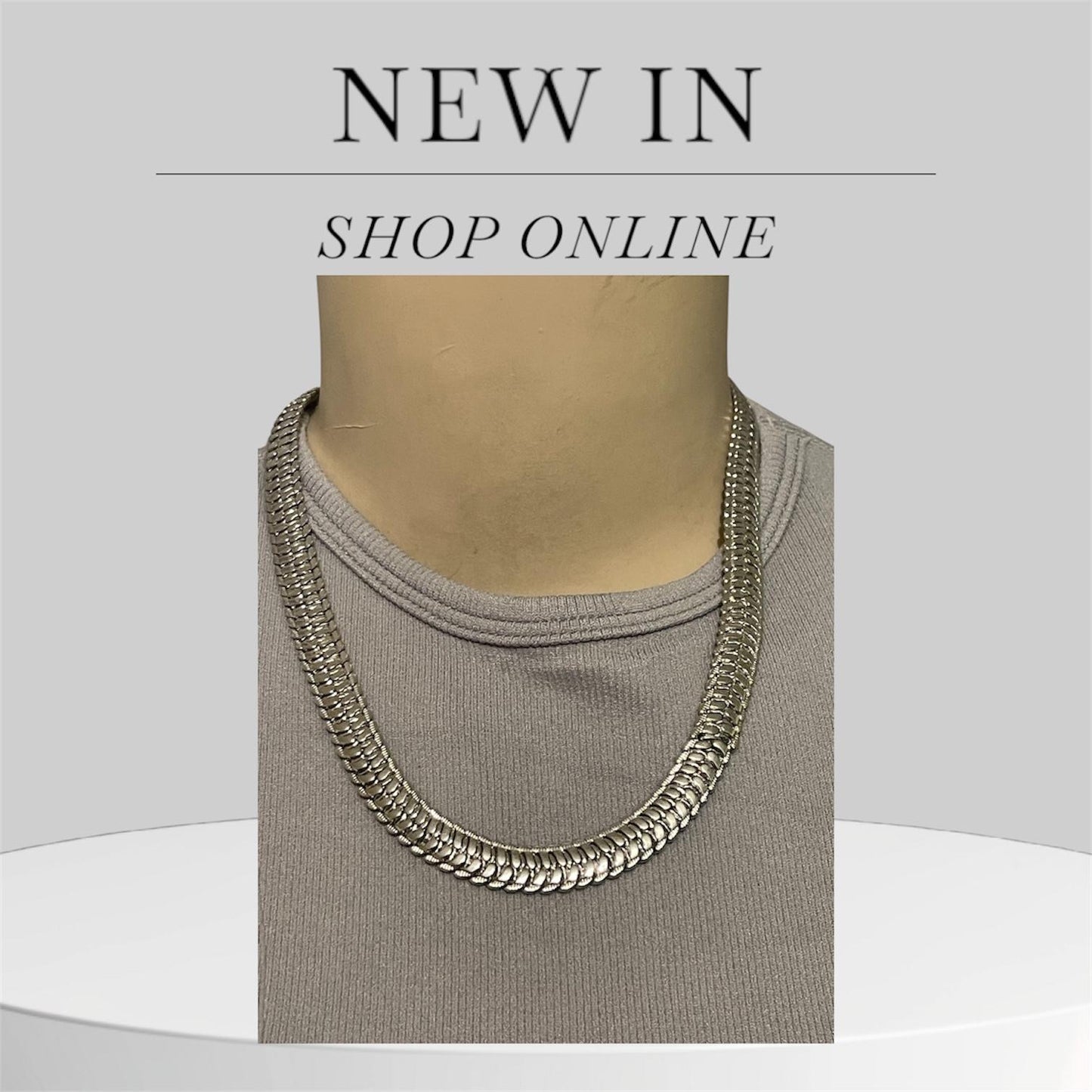 Stainless Steel Chocker Set