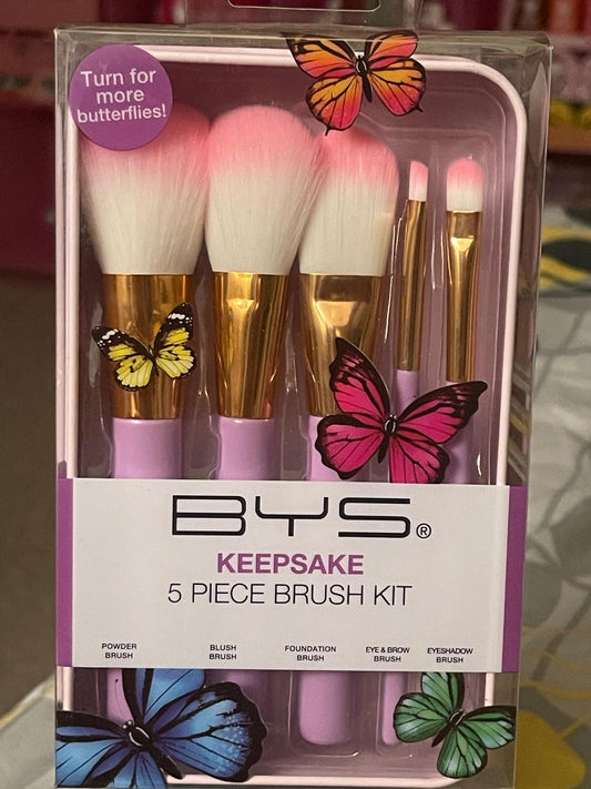 BYS KEEPSAKE 5PC BRUSH KIT
