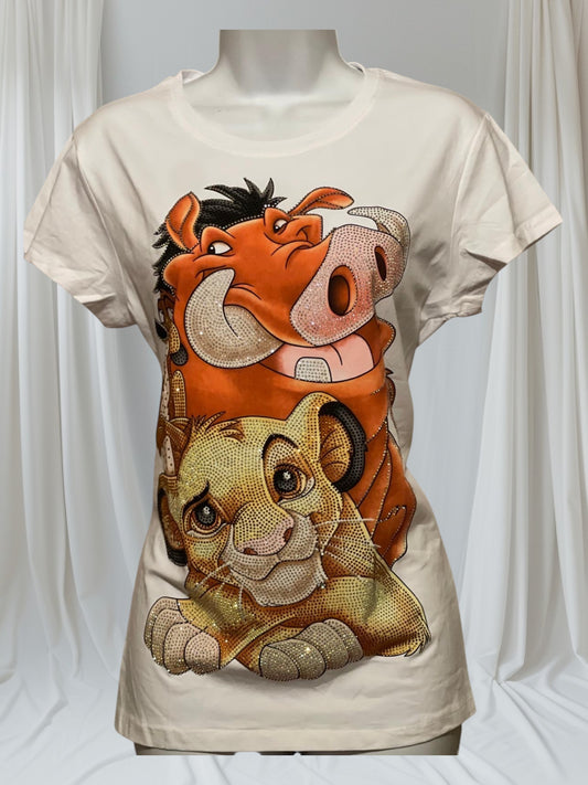Simba & Friend Bling Shirt