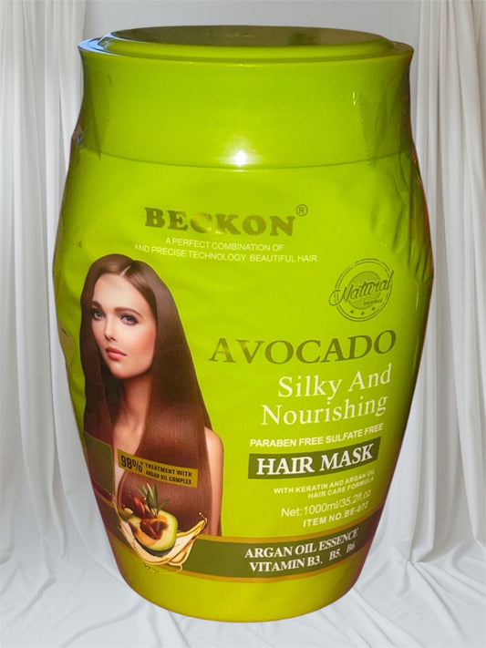 Beckon Avocado silky & Nourishing Hair Mask 1000ml