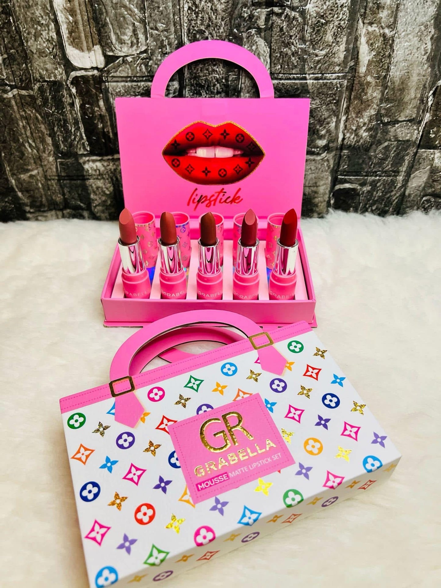 Grabella inspired lipstick set