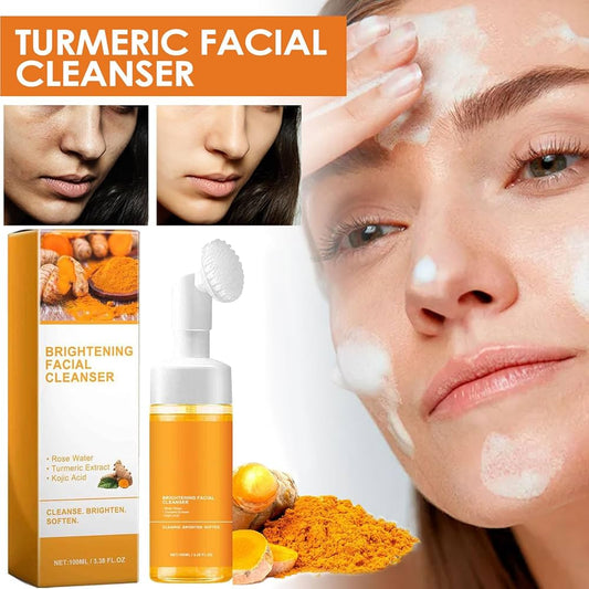 Turmeric facial foam cleanser