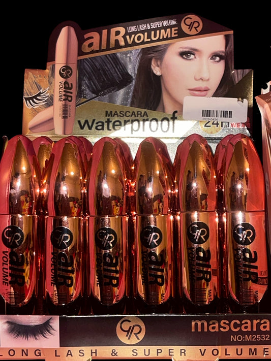 Air volume waterproof mascara 24H