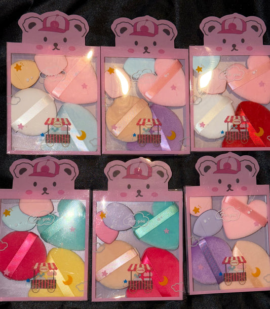 Beauty makeup sponges 3/$7