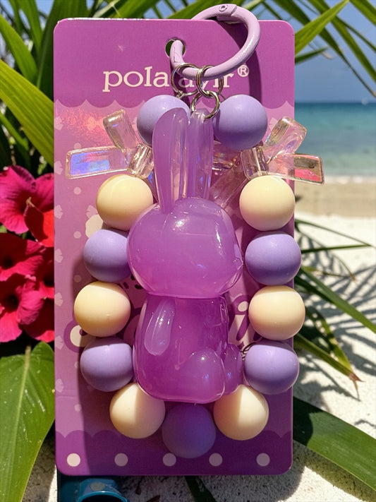 Bear key chain lip gloss