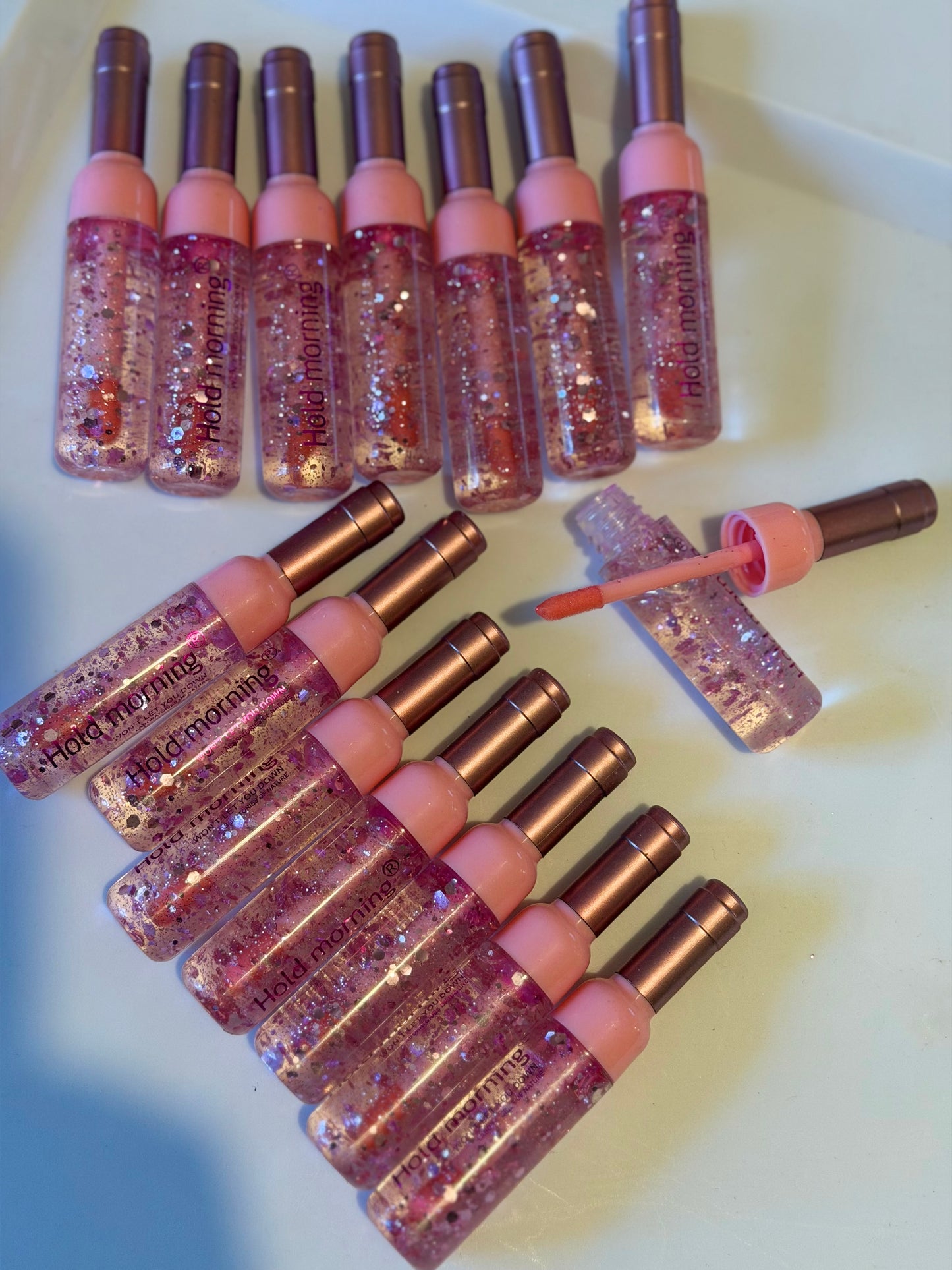 Glitter lip gloss pack of 15
