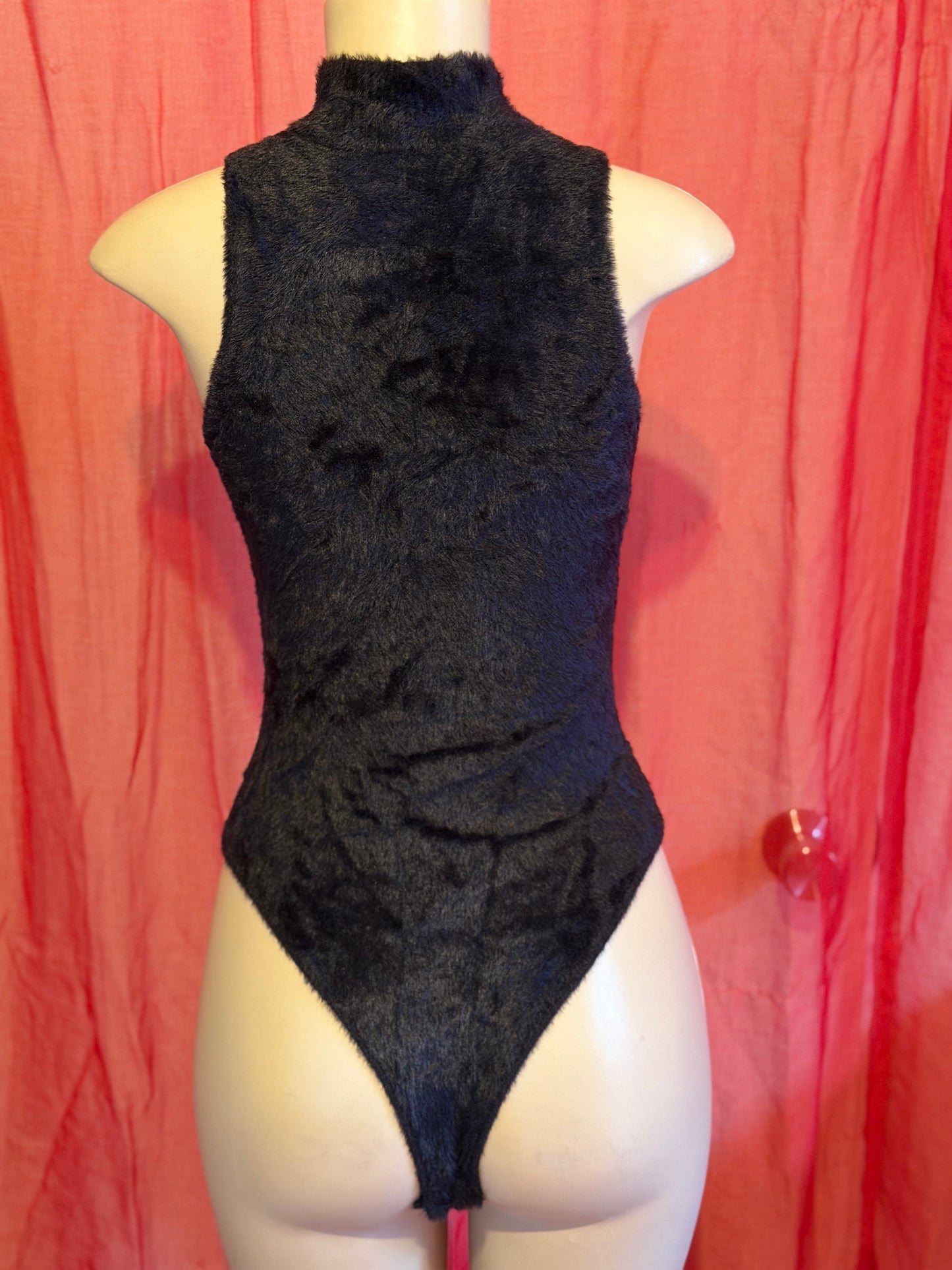 Manière De Voir Suede Body Suit w/half Sleeves