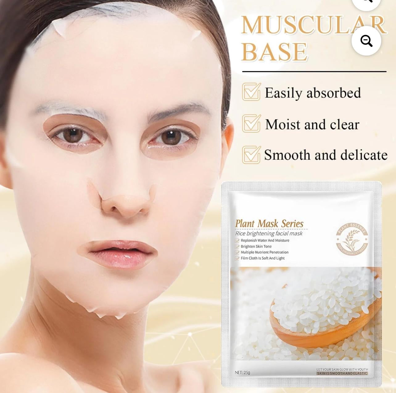 SADOER PLANT MASK SERIES(LET YOUR SKIN GLOW WITH YOUTH)
