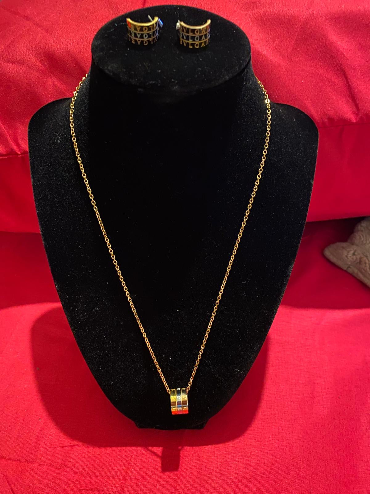 BVLGARI Chain & earrings ser