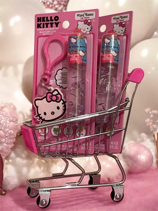 HK LIP GLOSS & KEY CHAIN