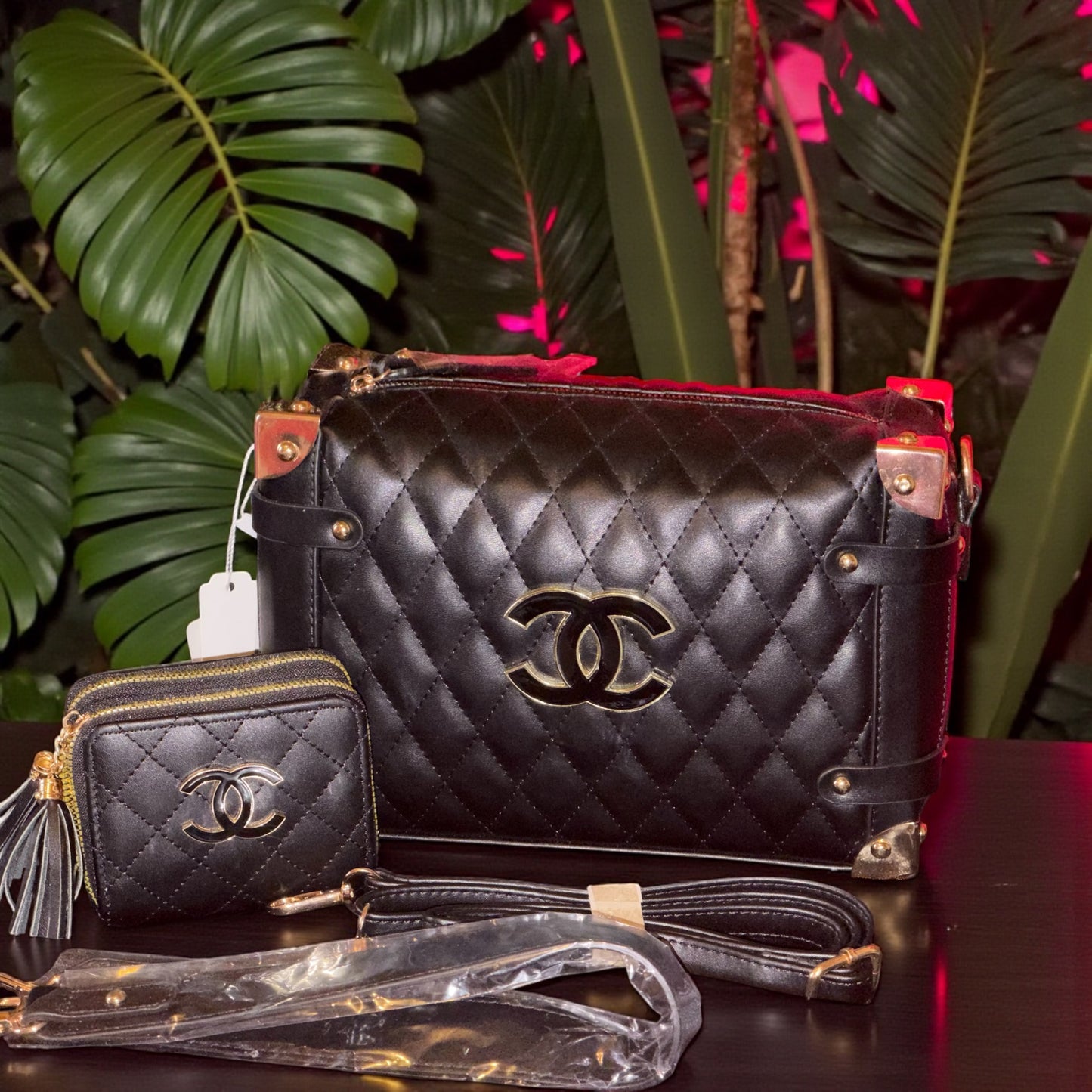 CC bag wallet included