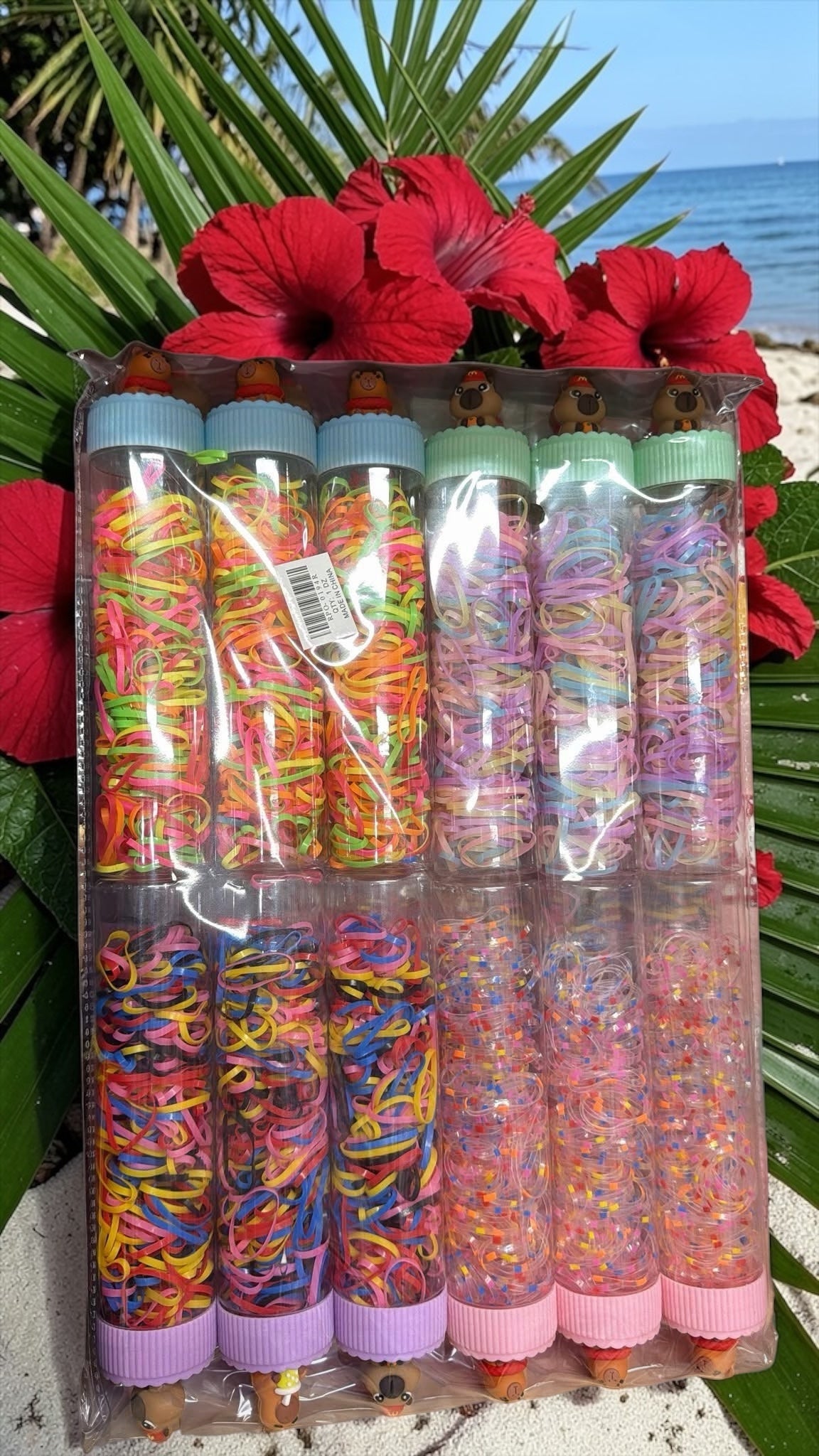 Plastic rubber bands