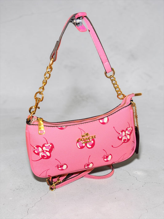 Co@ch cherry print handbag