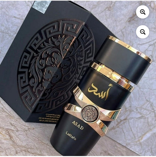 Asad Black by Lattafa 100ml