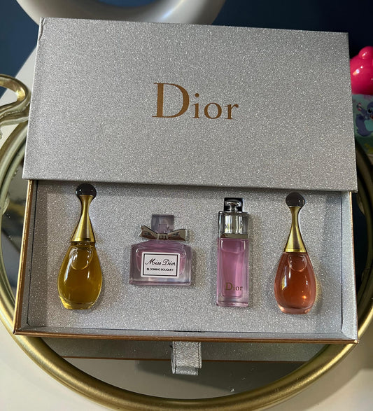 Mini Dior Perfume Set 4pc