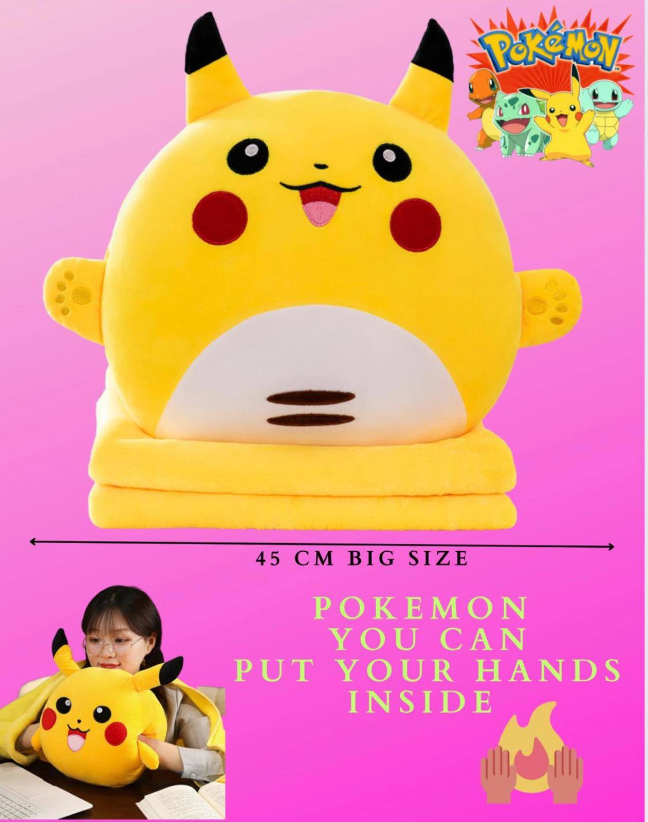 POKEMON BLANKET & BAG