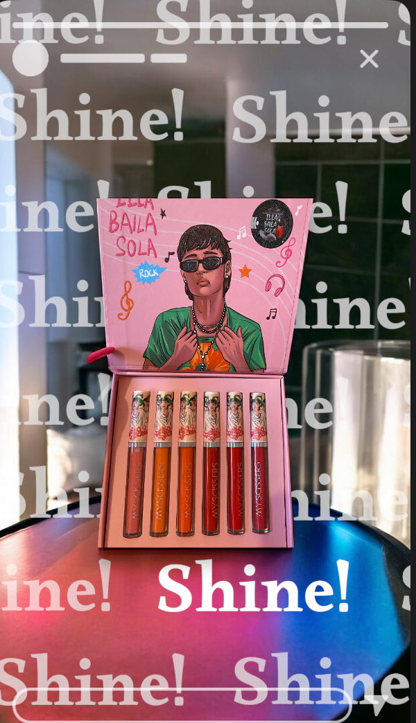 ELLA BAILA SOLA PESO PLUMA MATTE 6 LIPSTICK SET