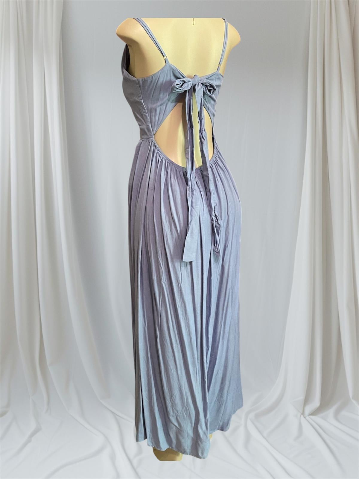 Open back summer dress