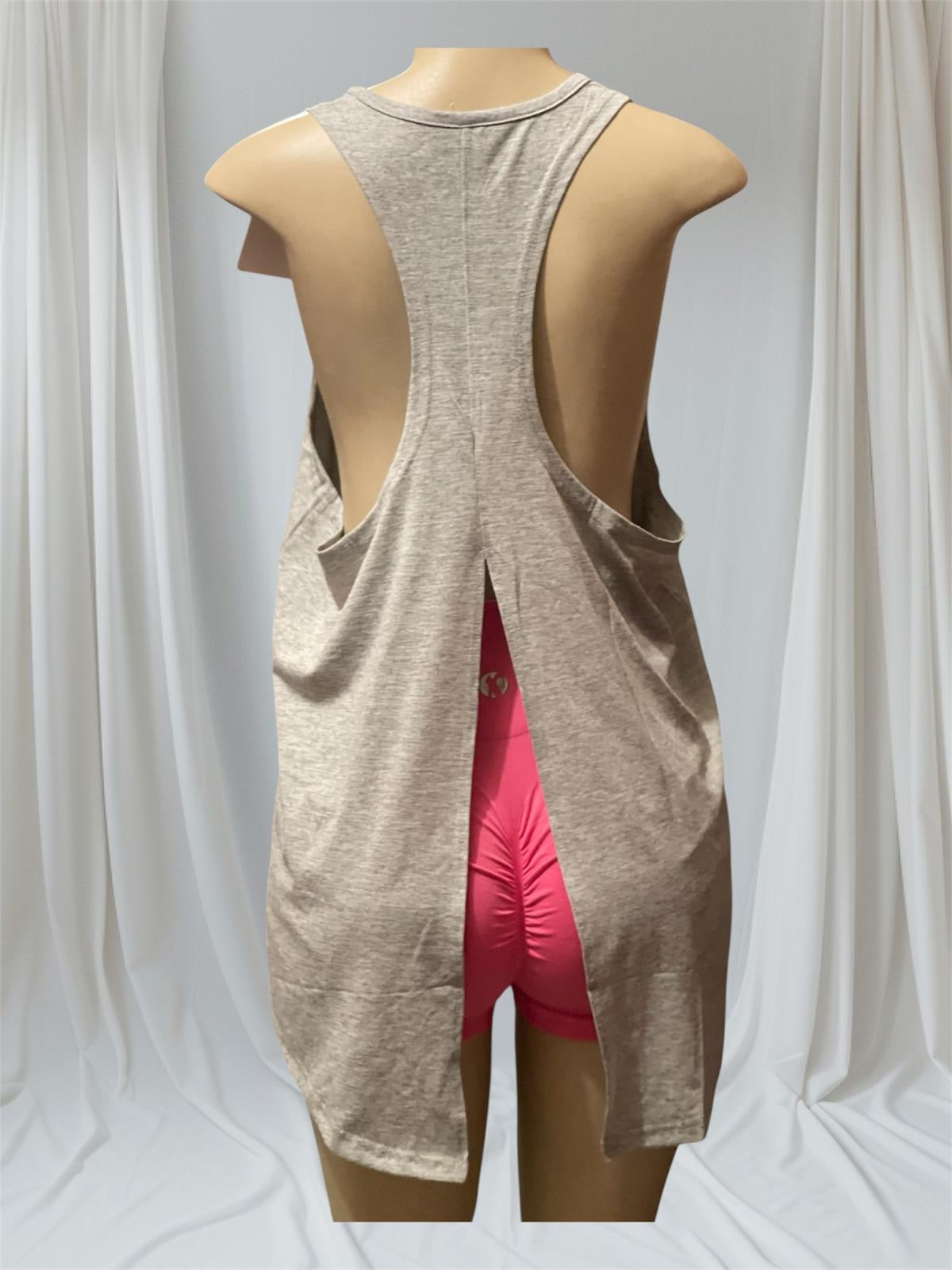 Split back shirt