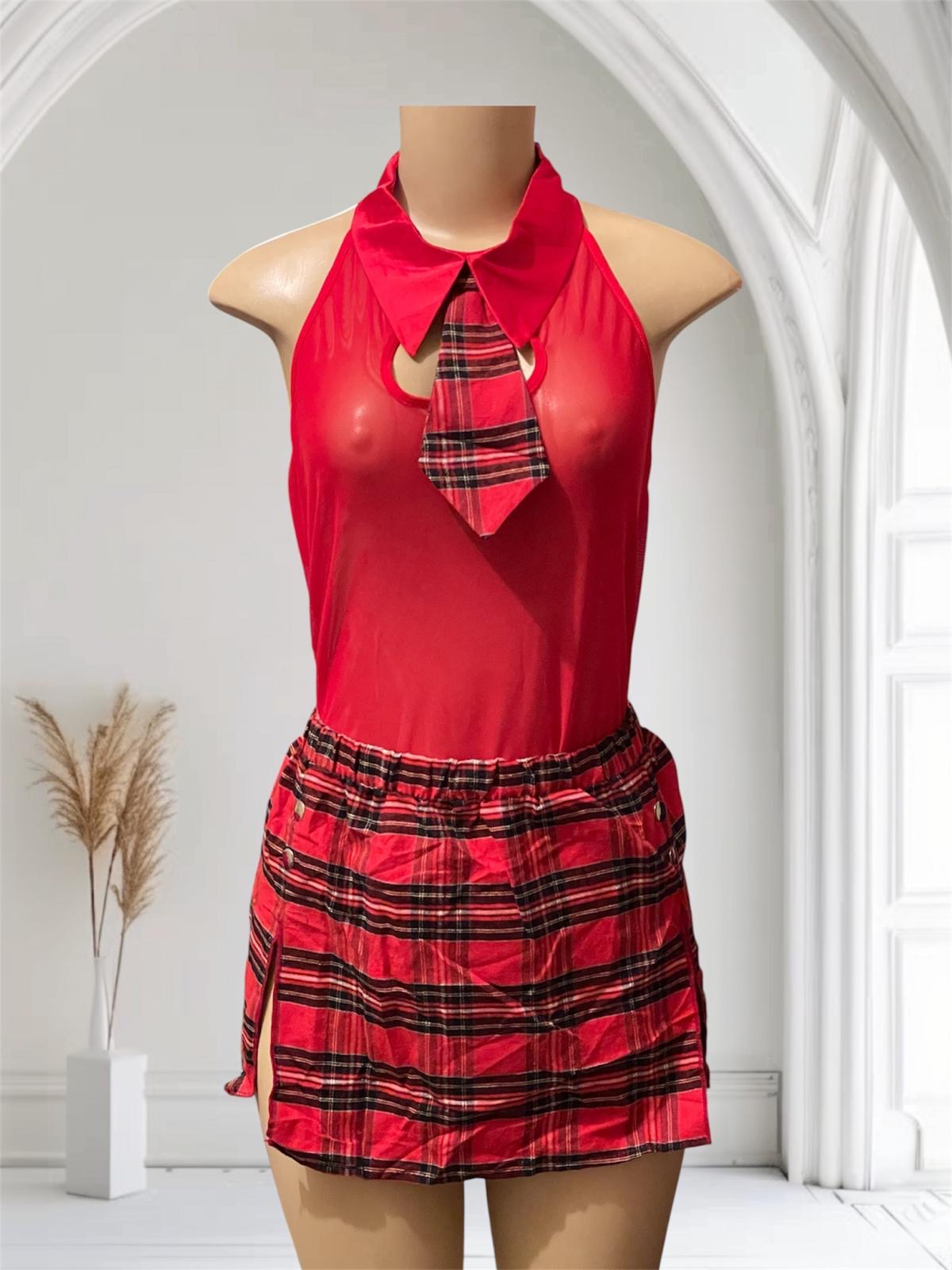 Sexy body blouse & skirt