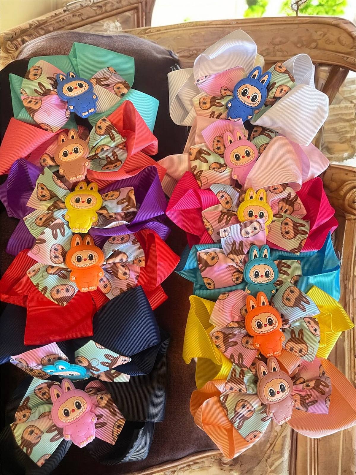 LABUBU Girls Hair Bow Clip