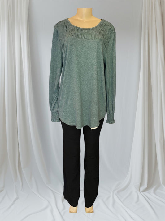 Long sleeve blouse