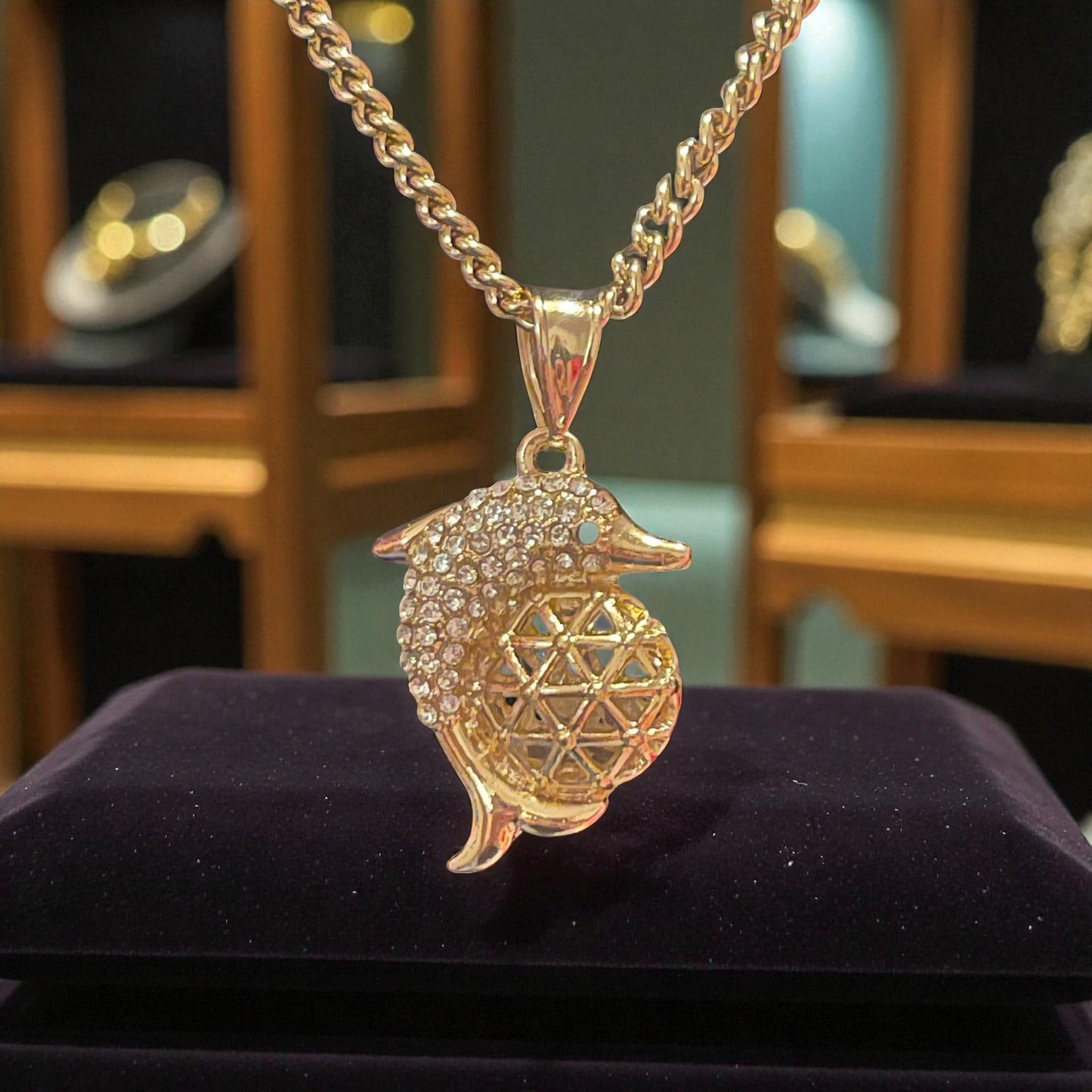 Chain with Dolphin pendant