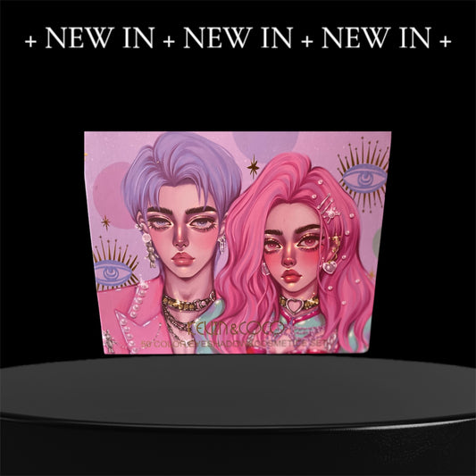 Kevin & Coco 50 Color Eyeshadow & Cosmetic Set