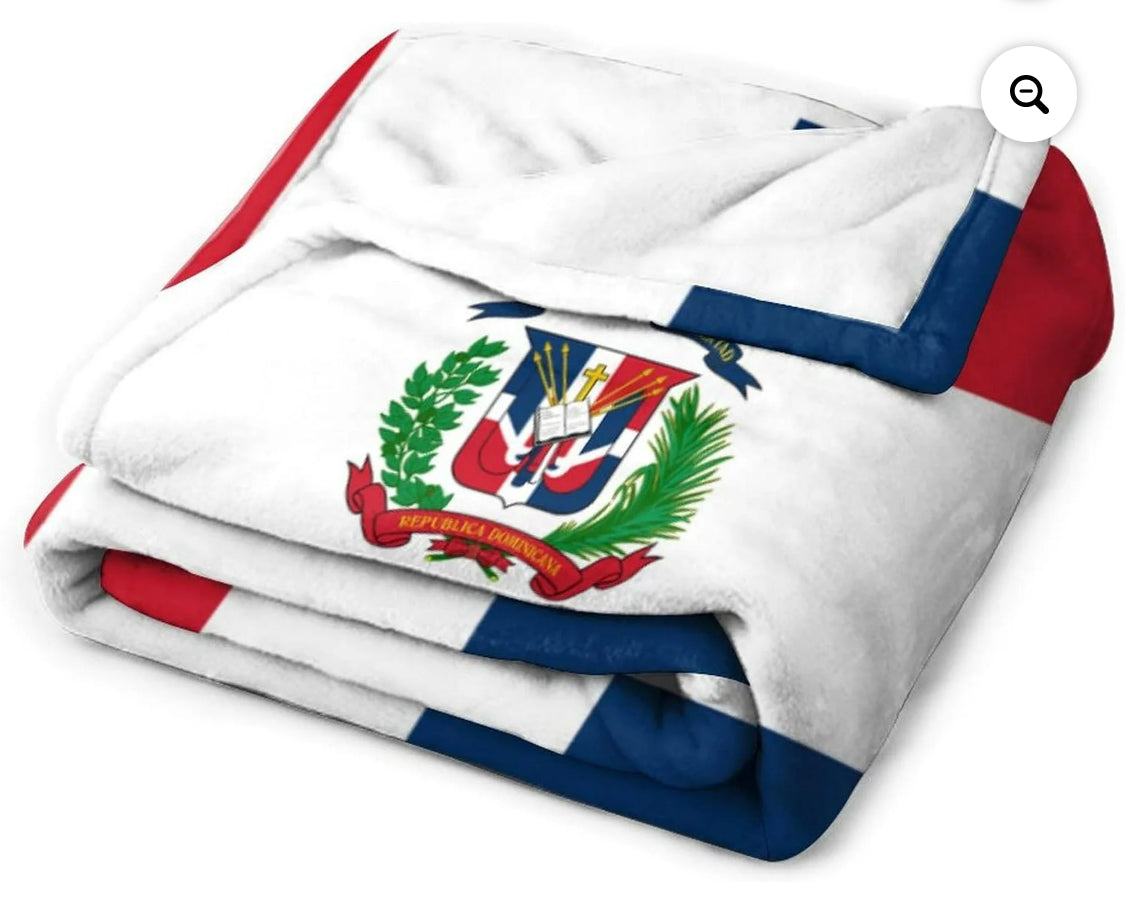 Dominican fleece blanket