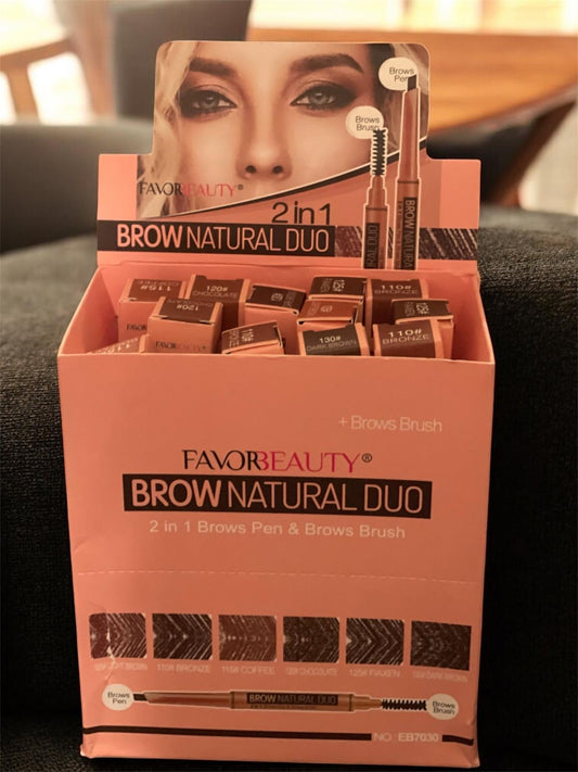 FAVORBEAUTY BROW NATURAL DUO 2in1