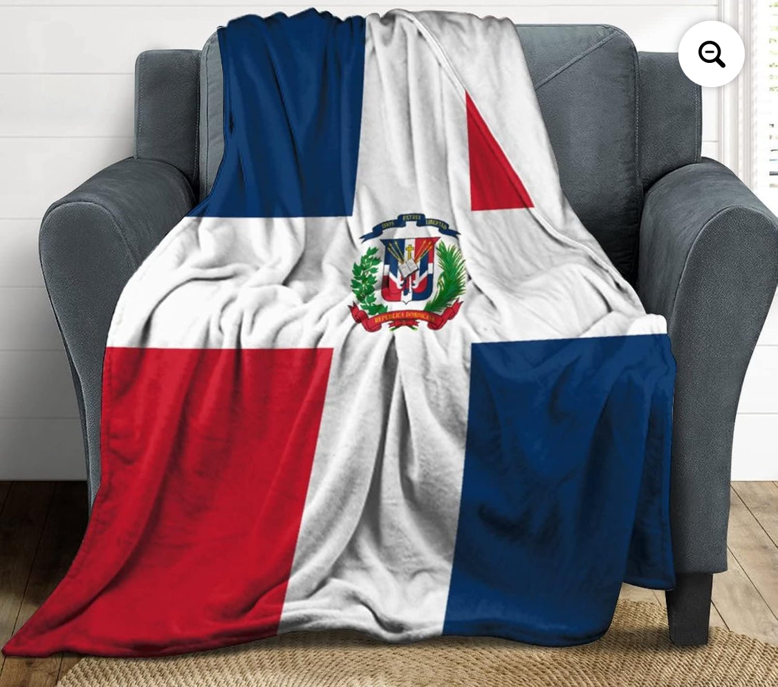Dominican fleece blanket