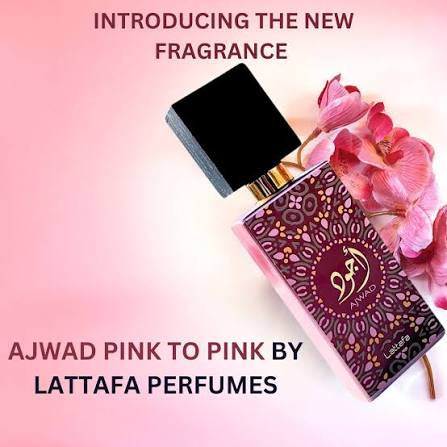 Ajwad pink to pink by Lattafa