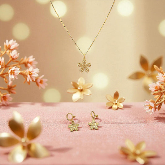 Flower chain set