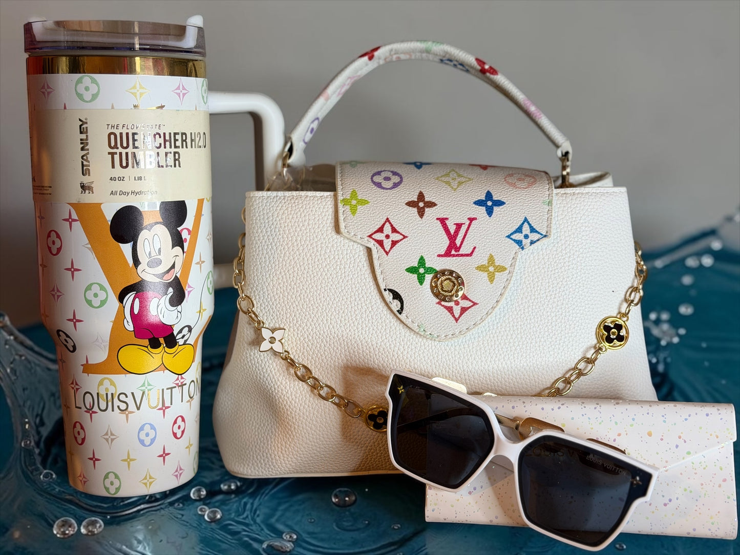 Lv 3pc handbag set