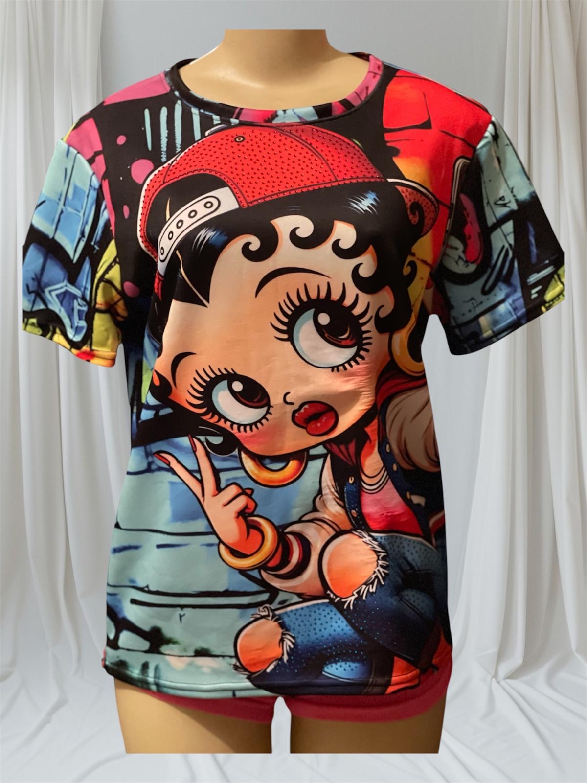 Betty Boop bling shirt